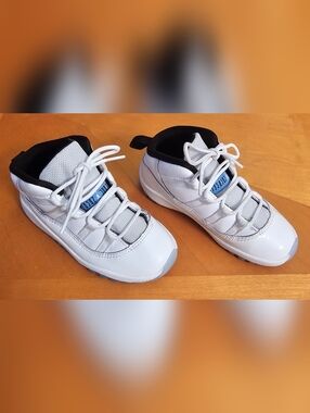 Toddler Air Jordan 11 Retro TD Low Legend Blue Size 9C